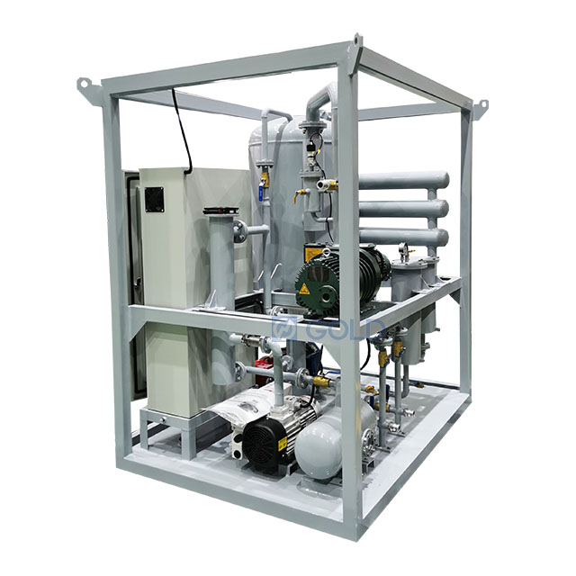 ZJA-3KY 3000L/H เครื่องชุบน้ำมันสูญญากาศสูง
